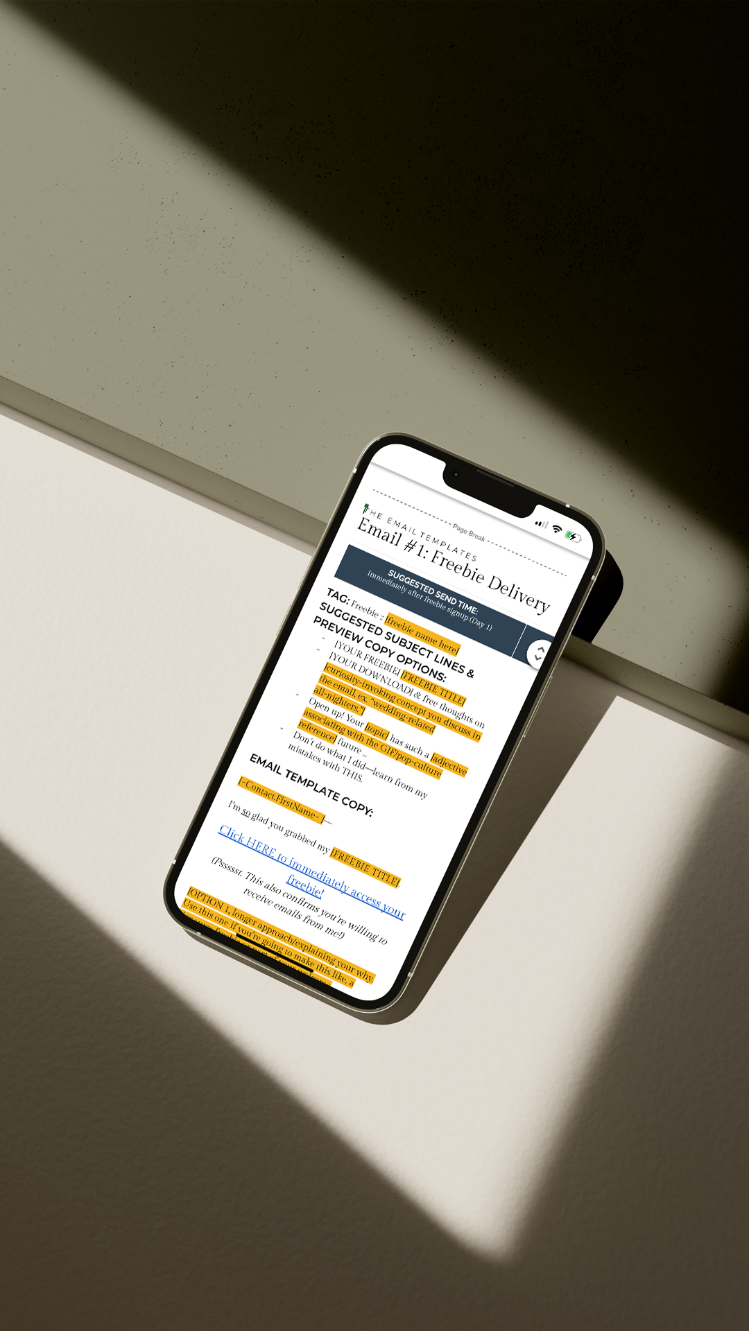 Screening Call/email Example The Freebie to Discovery Call Email Template Sequence | The Copy Bar ...