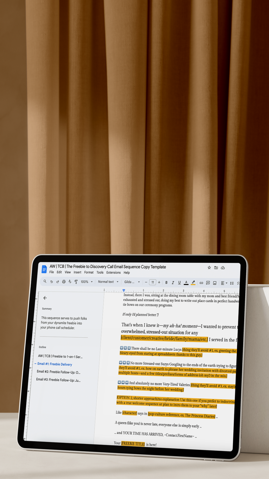 Screening Call/email Example The Freebie to Discovery Call Email Template Sequence | The Copy Bar ...