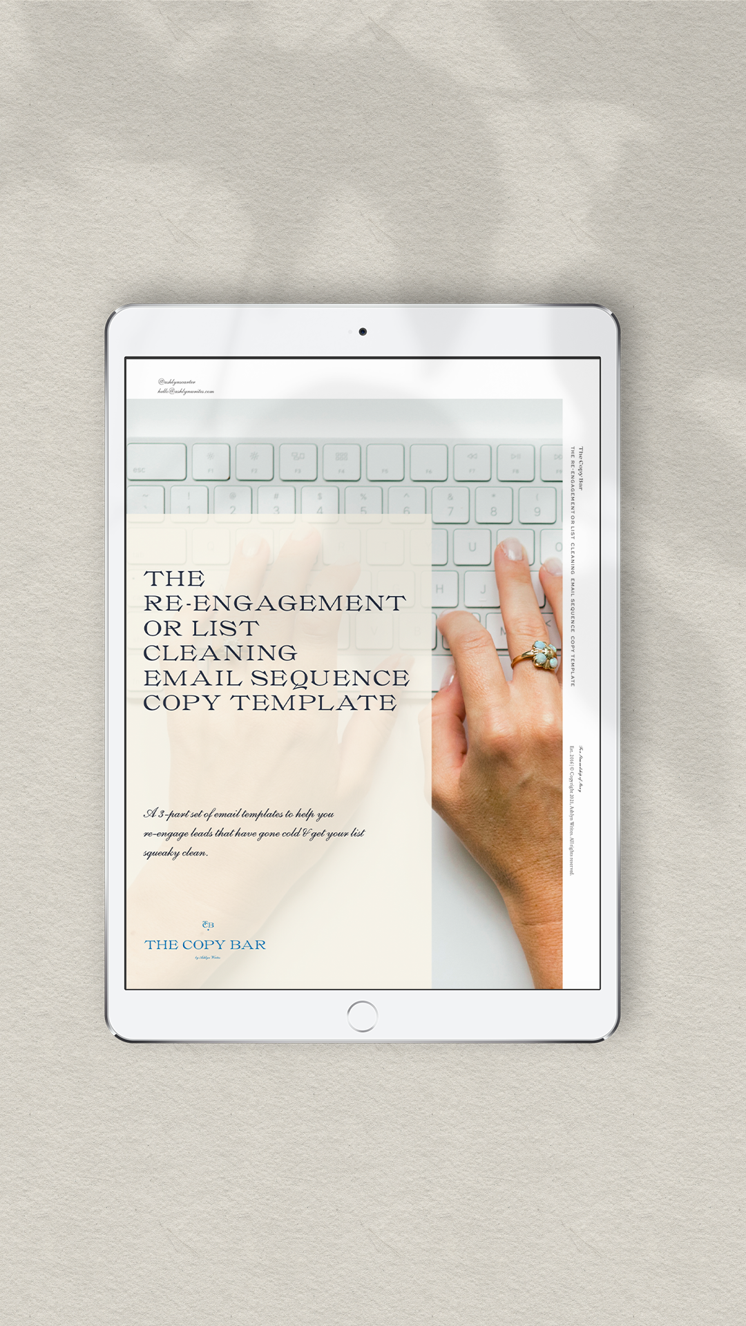 The Re-Engagement or List Cleaning Email Sequence Copy Template