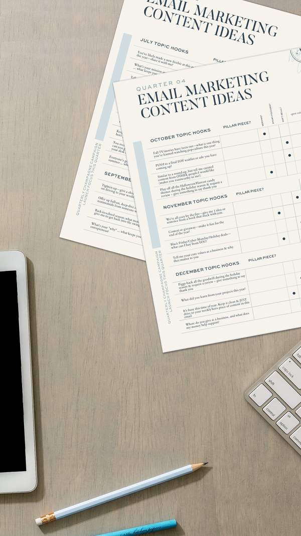 2 Years of Email Newsletter Content Writing Ideas