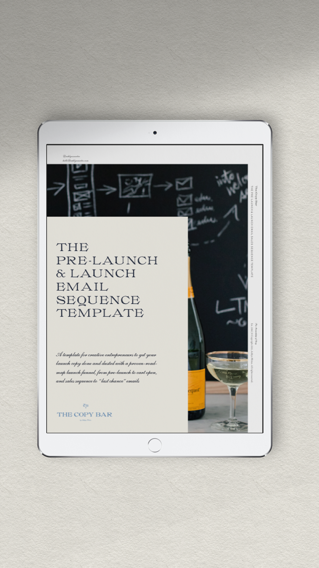 The Sales & Launch Email Sequence Template