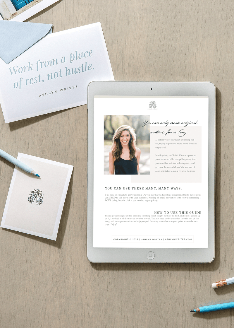130 Content Story Starter Personality Prompts & Segues